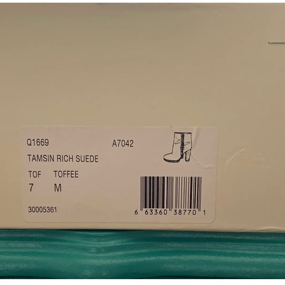 Coach Tamsin Rich Suede women's ankle boot Toffee (Brownish), 7 - Picture 7 of 7